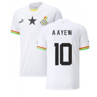 Ghana Andre Ayew #10 Fußballbekleidung Heimtrikot WM 2022 Kurzarm